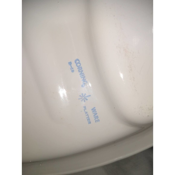 Corningware blue cornflower P-19 broiler platter - Picture 5 of 5